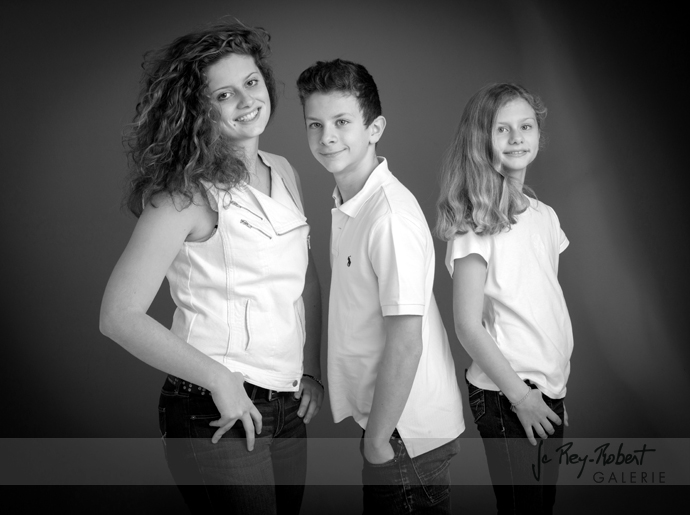 Portrait noir et blanc romans drome