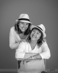 portraitnoir et blanc famille cadeau